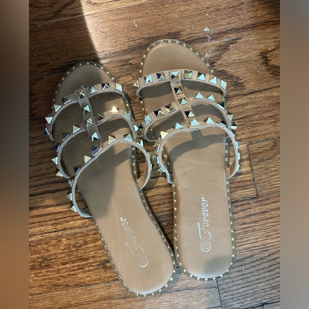 Gold Sandals